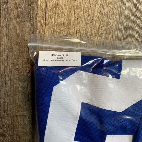 Braden Smith Signed Jersey - Picture 7 of 7